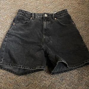 zara mom shorts